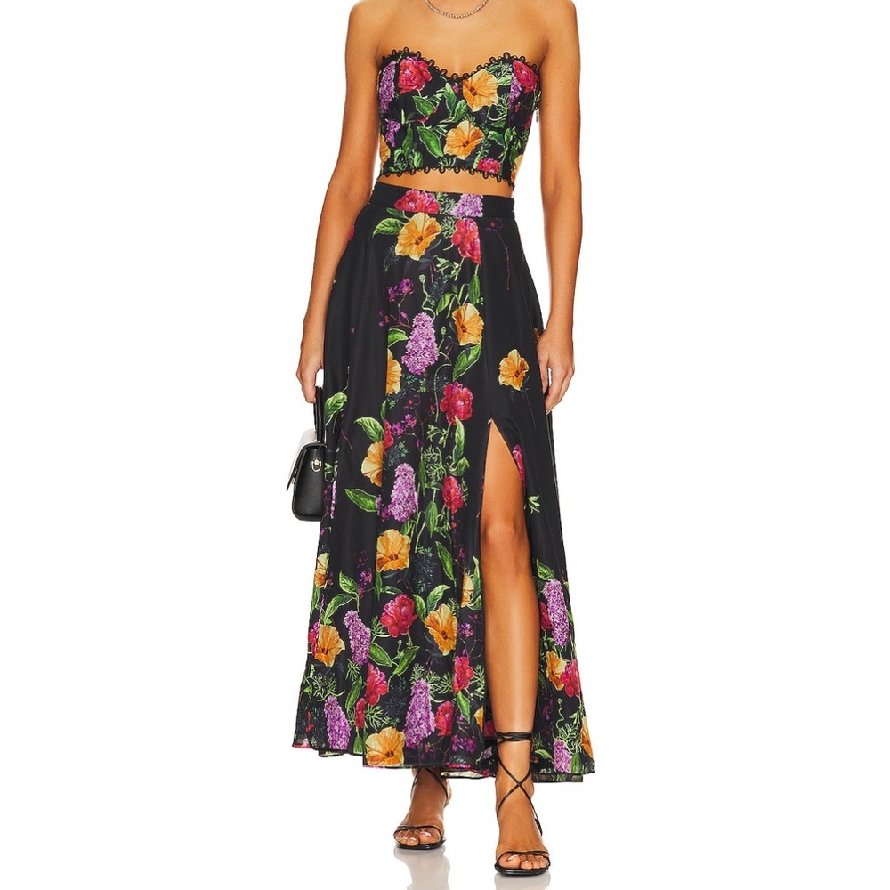 NWT CHARO RUIZ IBIZA Tana long skirt XS